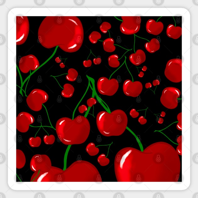 Cherry Sticker by Shatha